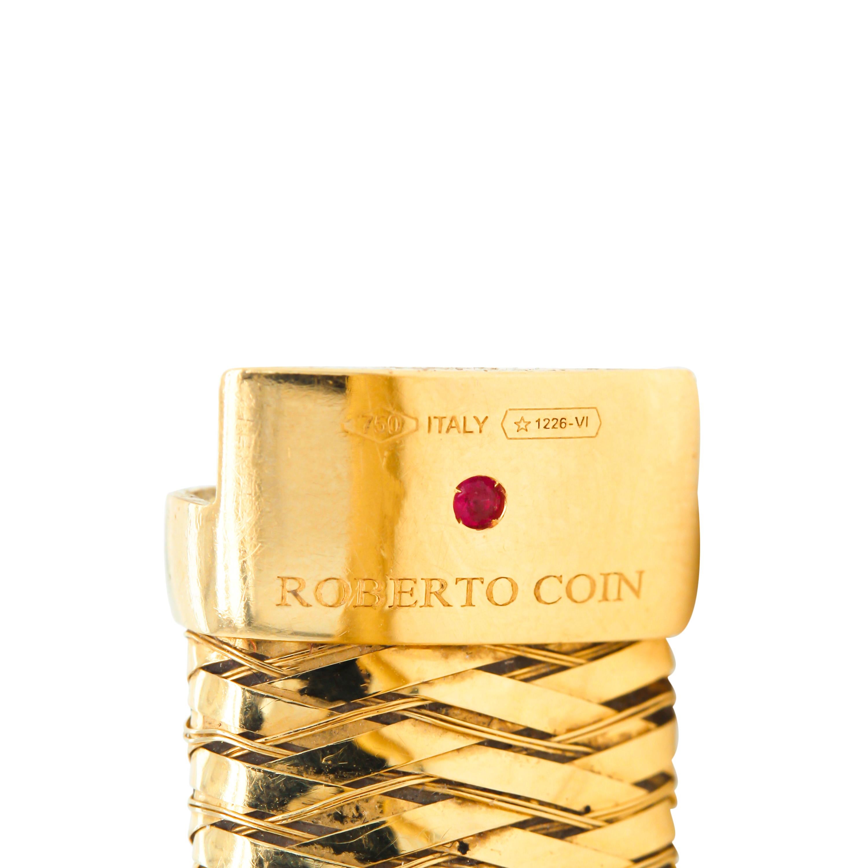 roberto coin bracelet gold