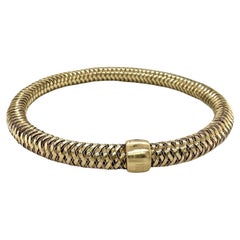 Roberto Coin Primavera Flexible Bracelet in 18k Yellow Gold