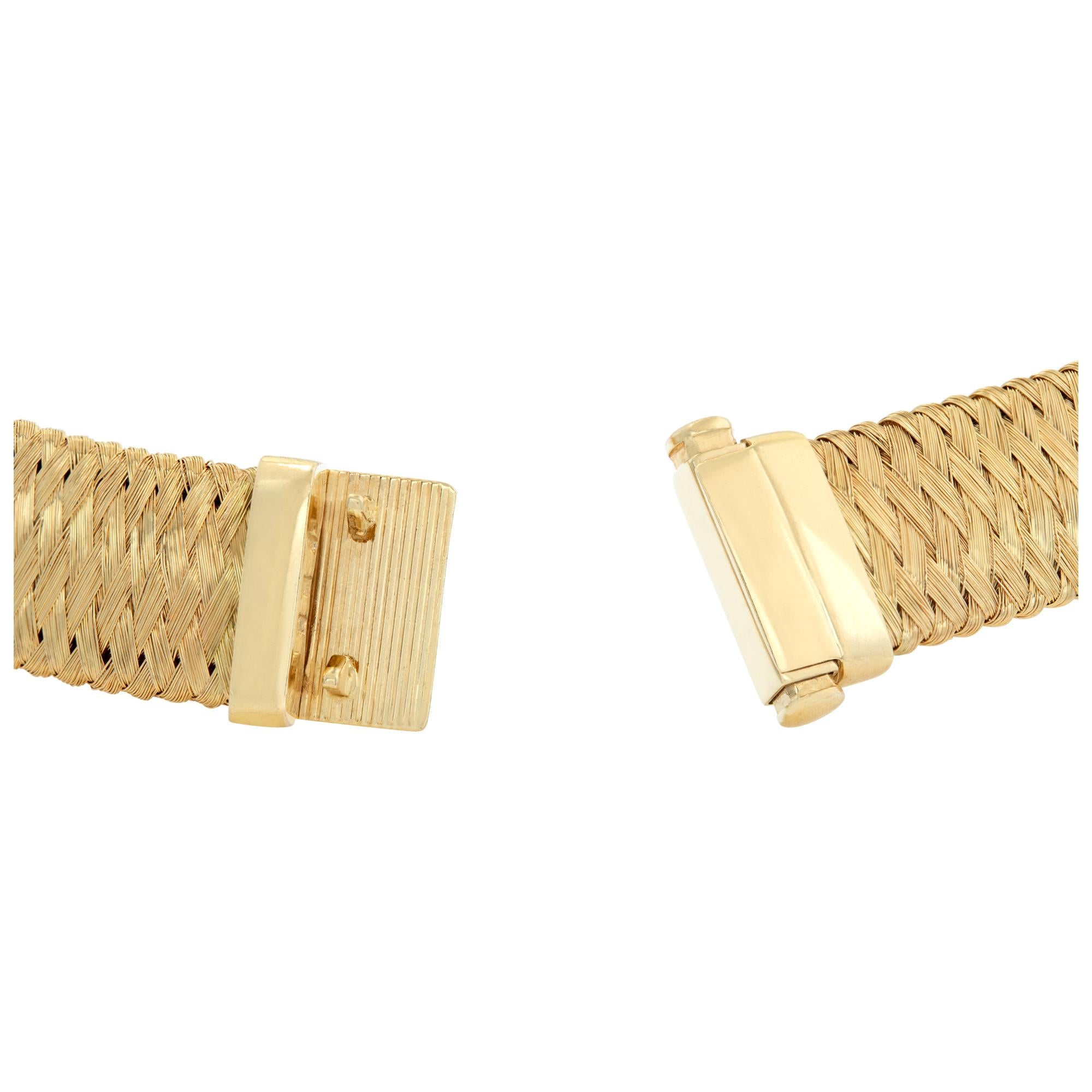 Roberto Coin Primavera Multi-Tone Gold and Diamond Choker Necklace 1