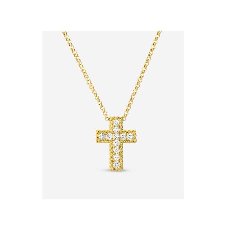 roberto coin cross necklace