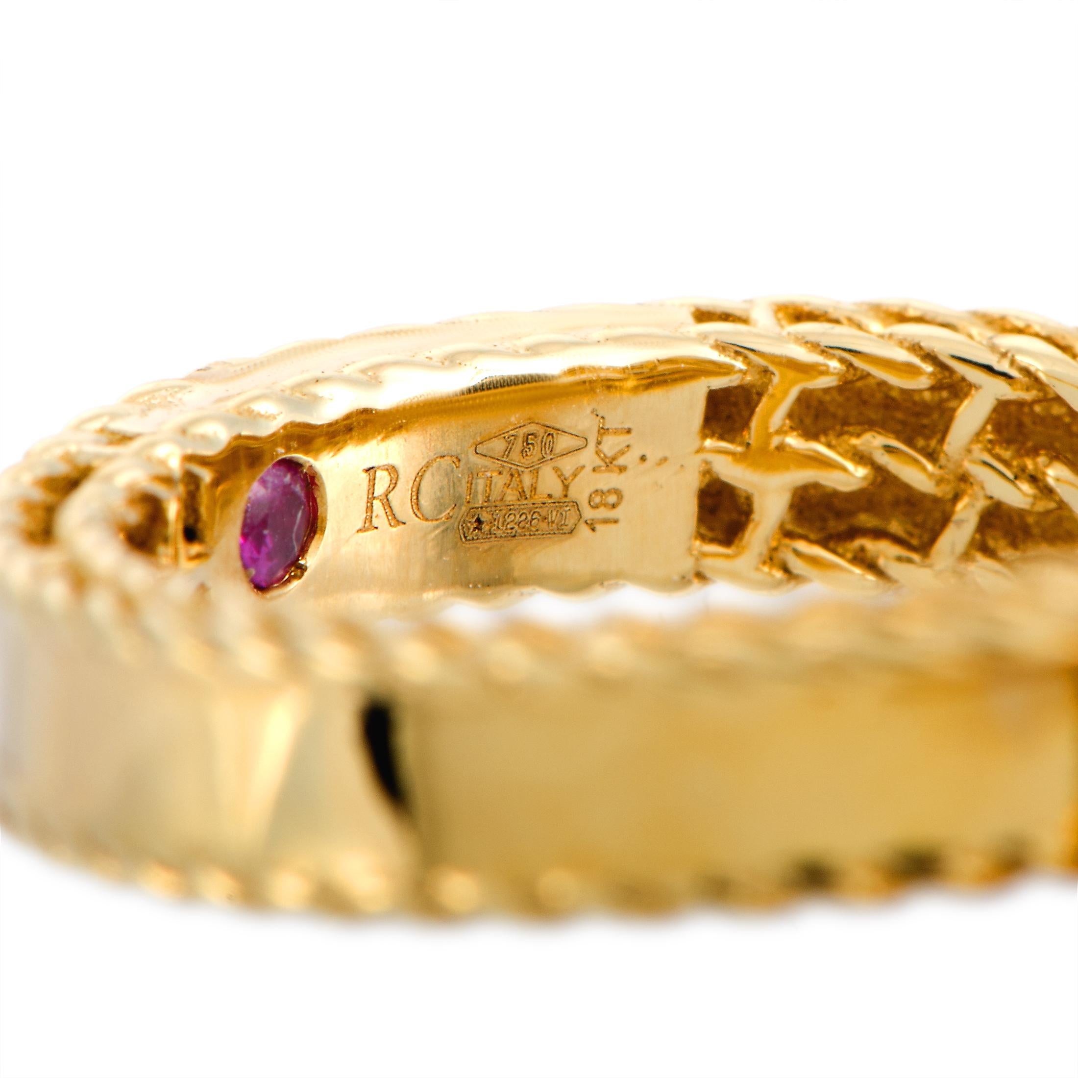 roberto coin ring princess flower