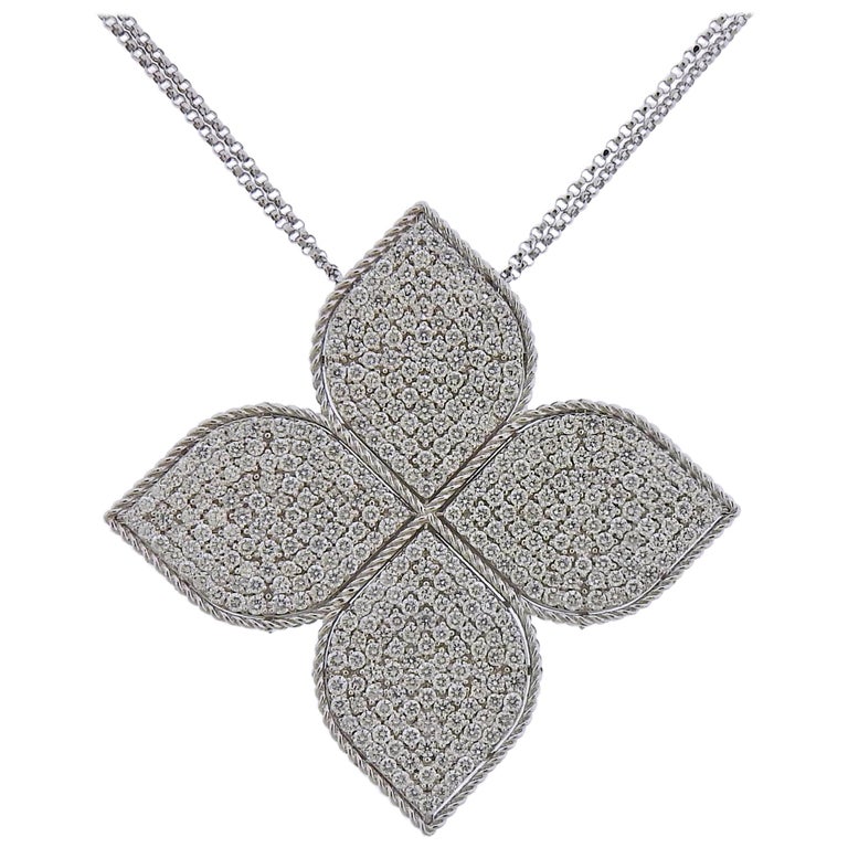 Jeweler Roberto Coin Wishbone Necklace Roberto Coin Princess