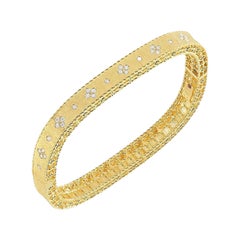 Roberto Coin Princesse Flower Ladies Diamond Bangle 7771211AYBAX