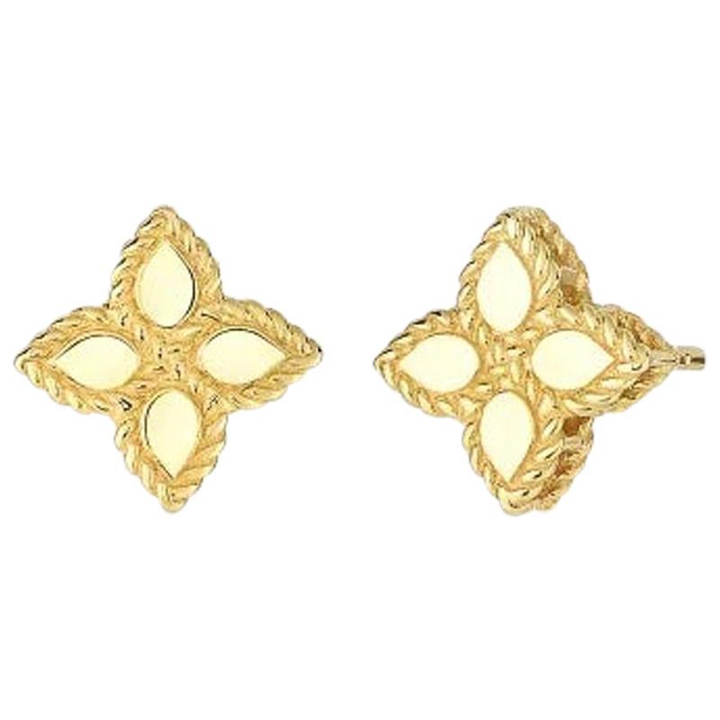 Roberto Coin Princess Flower Small Stud Earrings 7771377AYER0