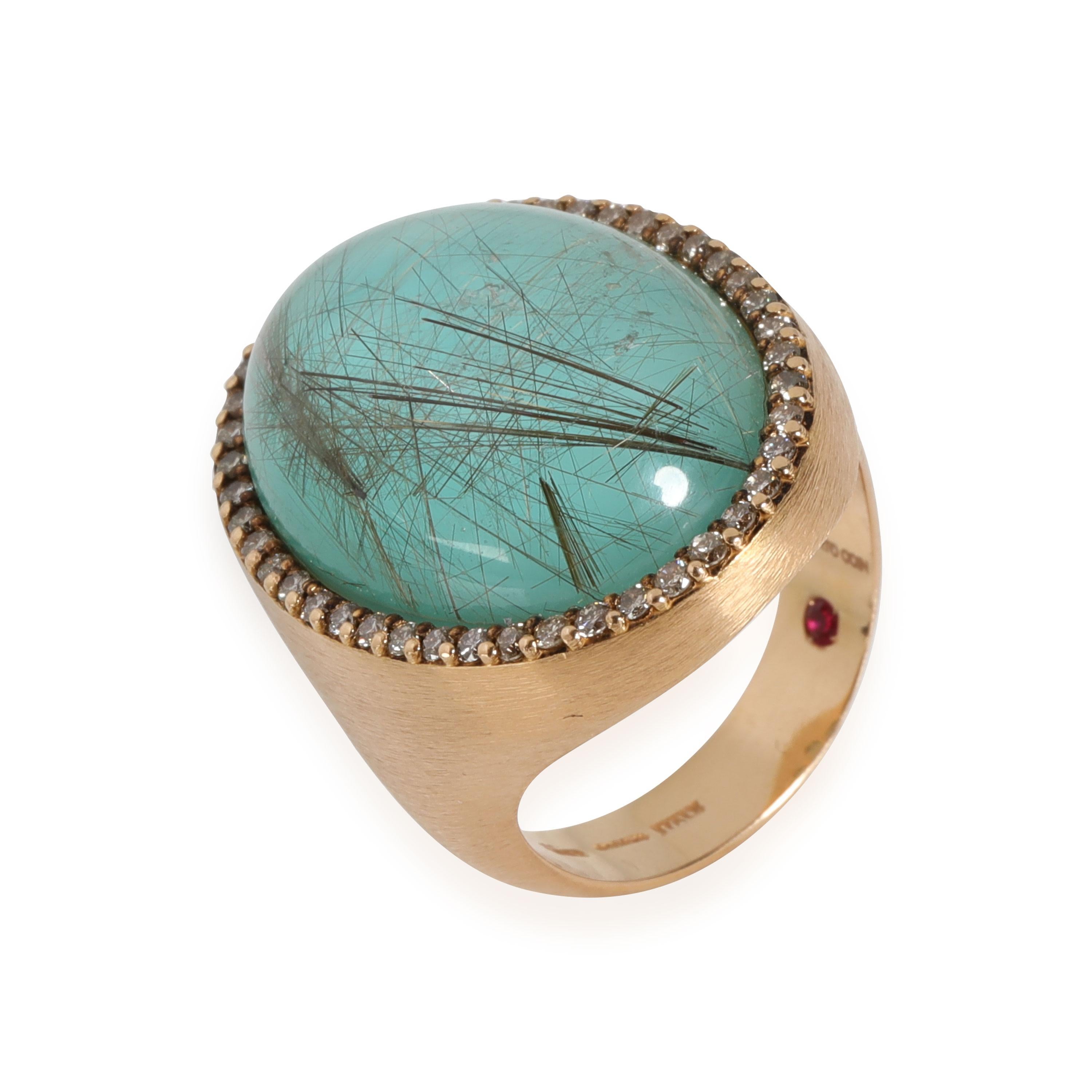 Roberto Coin Quartz Diamond  Ring in 18k Rose Gold 0.22 CTW

PRIMARY DETAILS
SKU: 116419
Listing Title: Roberto Coin Quartz Diamond  Ring in 18k Rose Gold 0.22 CTW
Condition Description: Retails for 4900 USD. In excellent condition and recently