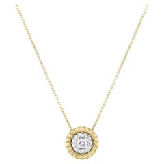 Roberto Coin Small Diamond Dot Necklace 111476AJCHX0