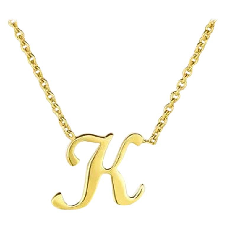 Roberto Coin Small Initial ‘K’ Pendent 000021AYCH0K