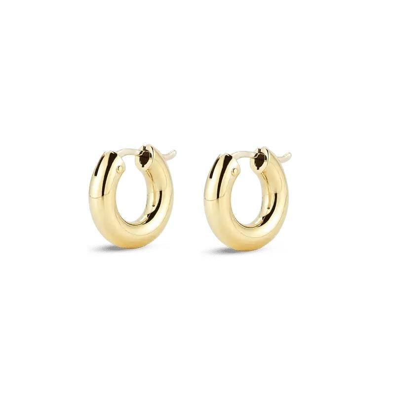 18k gold earrings