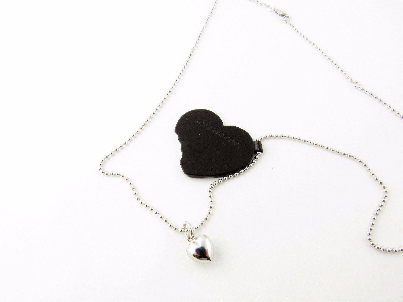 chocolate heart necklace