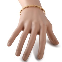 Roberto Coin Symphony Barocco Rose Gold Bangle Bracelet