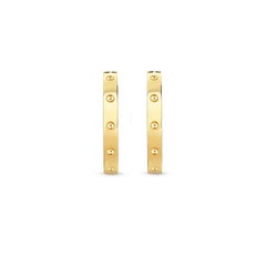 Roberto Coin Symphony Pois Moi Hoop Earring 7771604AYER0