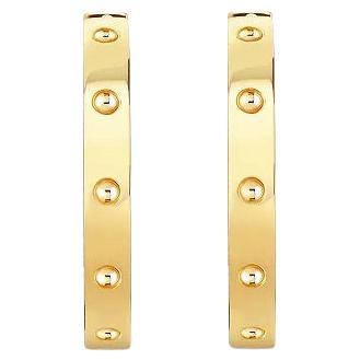 Roberto Coin Symphony Pois Moi Hoop Earring 7771604AYER0 For Sale