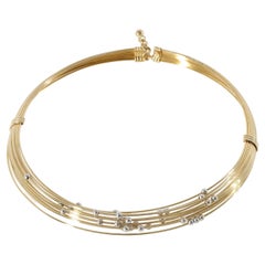 Roberto Coin - Collana girocollo vintage in oro bianco/giallo 18 ct.
