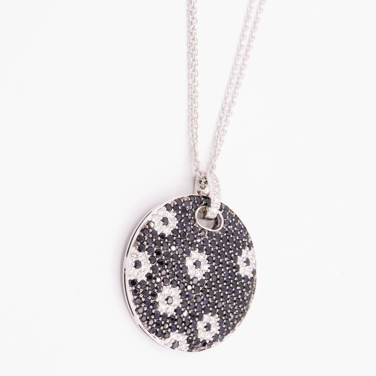 roberto coin black diamond necklace