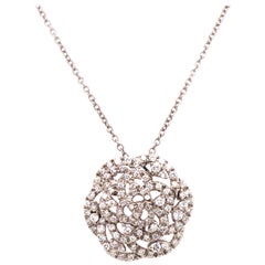 Roberto Coin White Gold Diamond Pendant