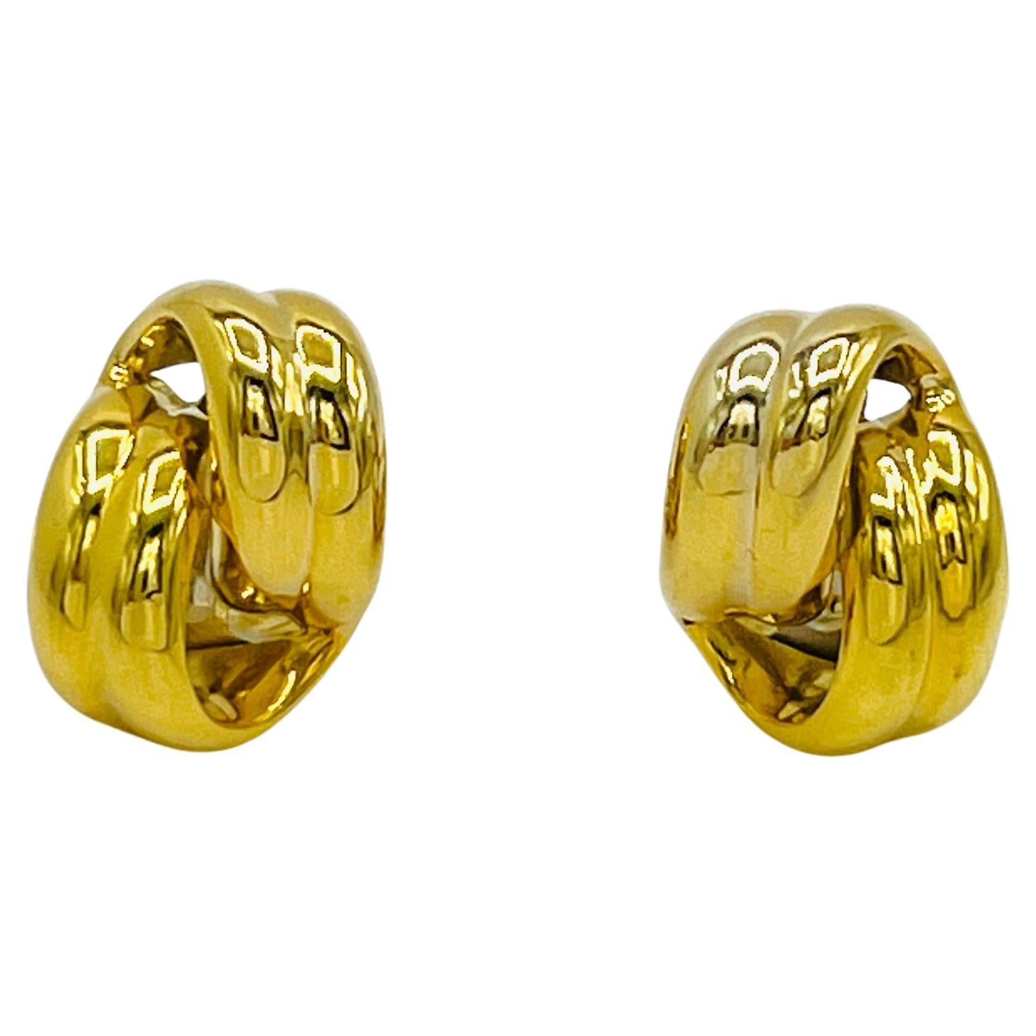 Roberto Coin Yellow Gold Earrings in 18K Yellow Gold