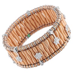 Roberto DeMeglio 18K Rose Gold 1.30 Ct Diamond Bracelet