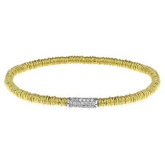 Roberto Demeglio Bracciale Stretch con Diamanti Collezione Joy