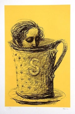 Roberto Fabelo, "S II", 2001, Serigrafía, 44,1x29,9 pulg.