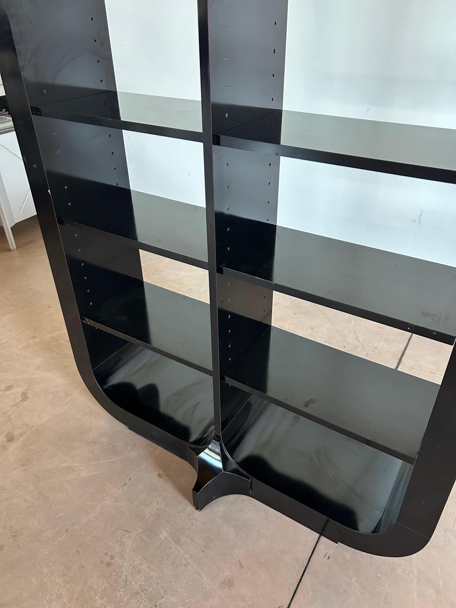 Roberto Fallani Bookshelf for Pierre Cardin, Italy, 1970s For Sale 4