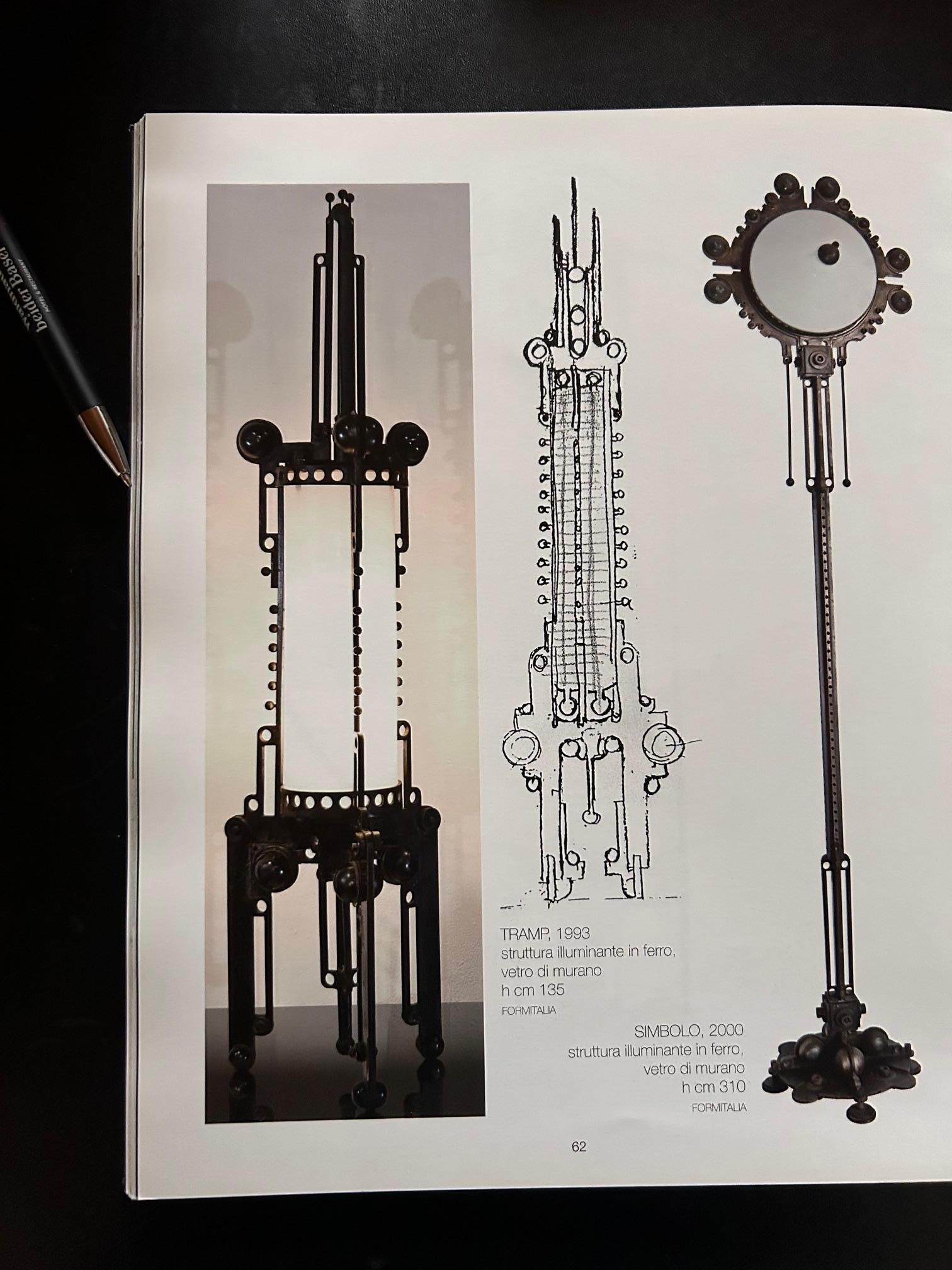 Roberto Fallani pair of Floor Lamp model 