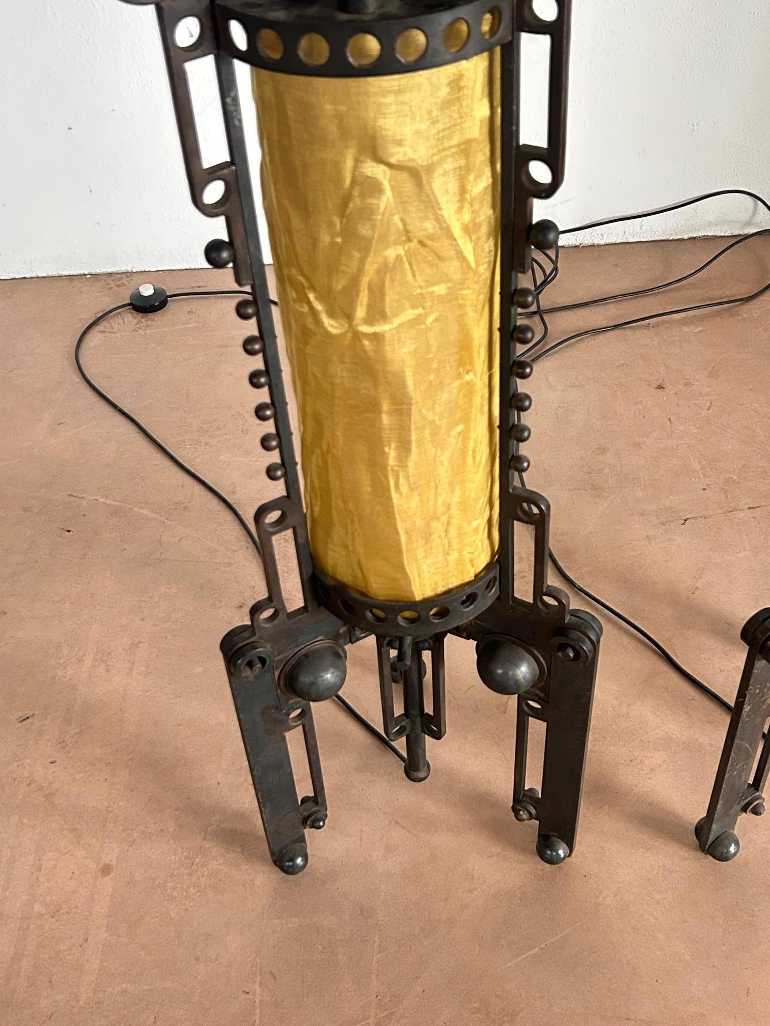 Post-Modern Roberto Fallani pair of Floor Lamp model 