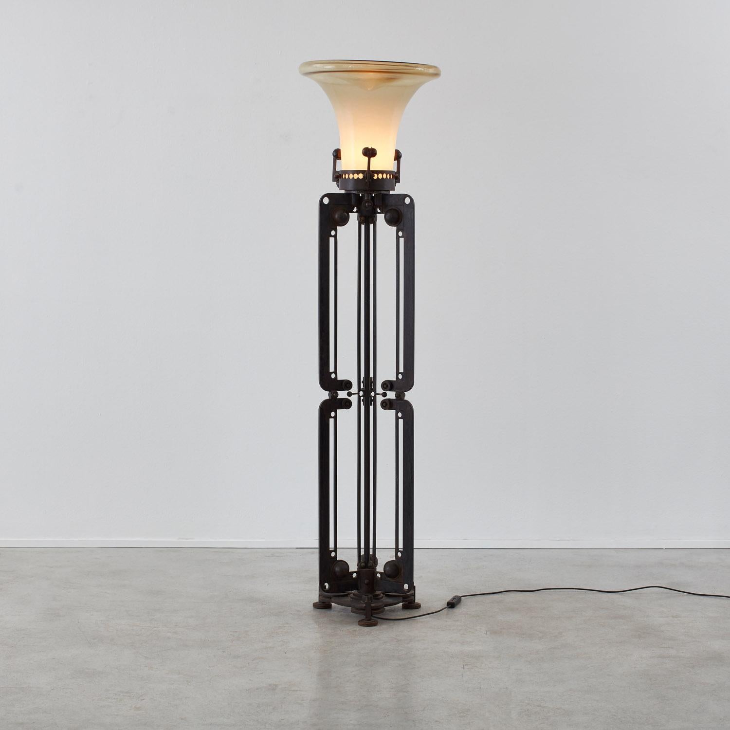 Lámpara de pie trípode Roberto Fallani - Italia, 1998 Italiano en venta