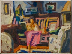 Pittura astratta italiana degli anni '70 firmata, titolata e datata