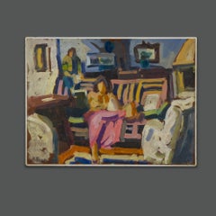 Pittura astratta italiana degli anni '70 firmata, titolata e datata