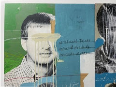 Siamo già arrivati?, tecnica mista su legno