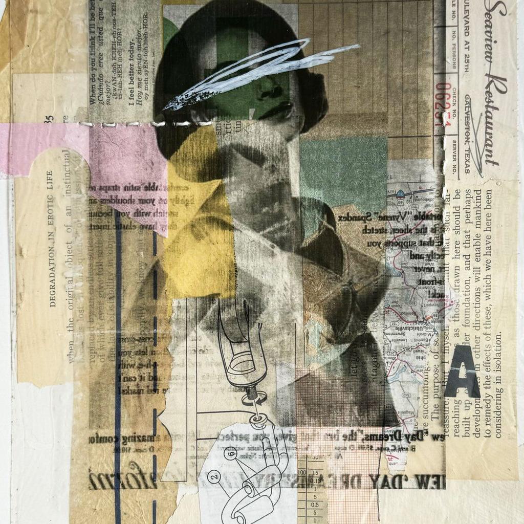 Sueños diurnos, 2024 por Roberto Fonfría
Collage de técnica mixta (rotulador china, película de poliéster de archivo, hilo) sobre papel Bristol sin ácido
Tamaño de la imagen: 17 pulg. H x 14 pulg. W
Sin enmarcar
Barcos