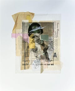 Rêves d'un jour. Collage mixte