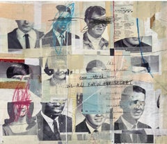 Los días se desvanecen. Técnica mixta sobre lienzo Pintura