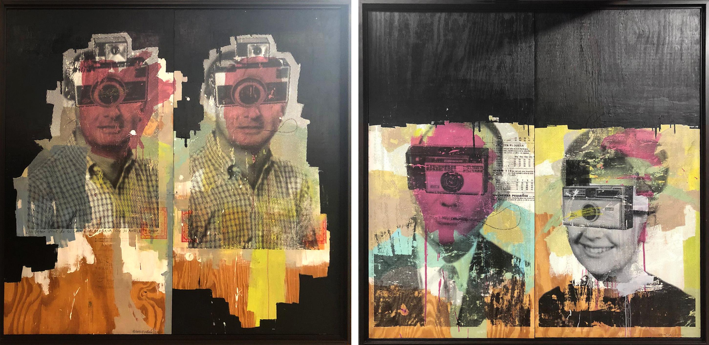 Oversized Mixed Media