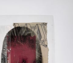 Está Lloviendo. Collage de técnica mixta