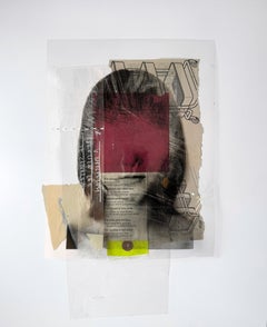 Está Lloviendo. Collage a tecnica mista