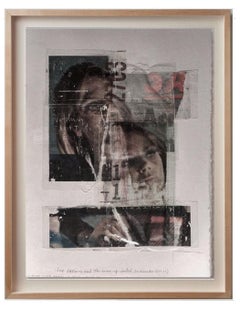 Faded Polaroids, (Framed) Mixed Media on 100% Cotton Paper