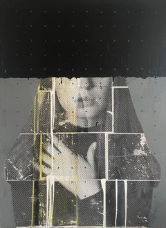 Fragmentos, Collage. Portrait Mixed Media.