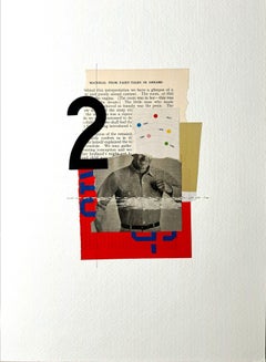 Material de cuentos de hadas en sueños. Collage de técnica mixta