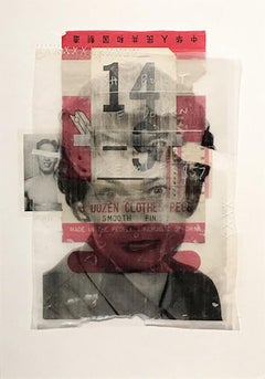 Una Docena de Sueños, Retrato Collage en Técnica Mixta