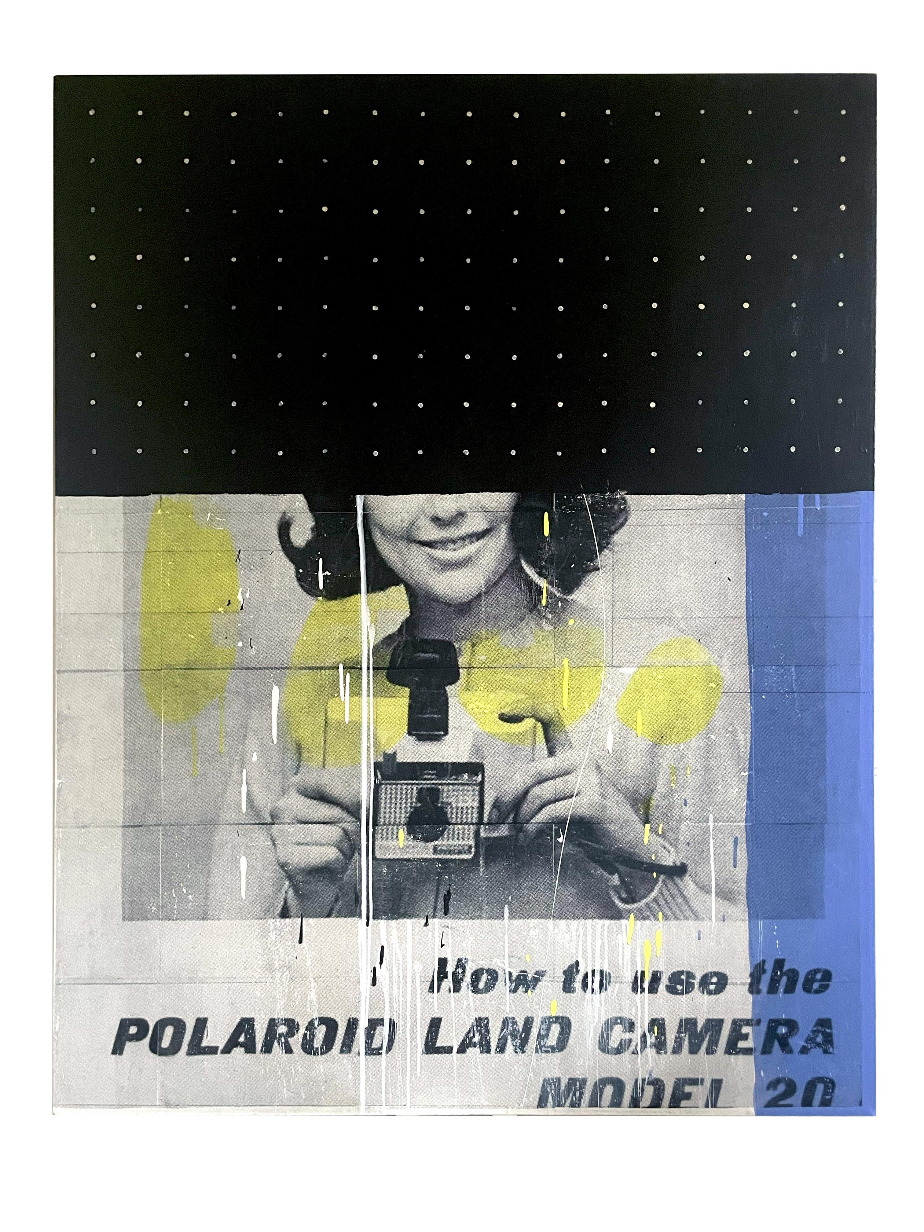 Polaroid. Tecnica mista su tela in vendita 1