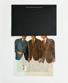 Ilusiones del Pliegue Presidencial. Enmarcado. Collage de técnica mixta