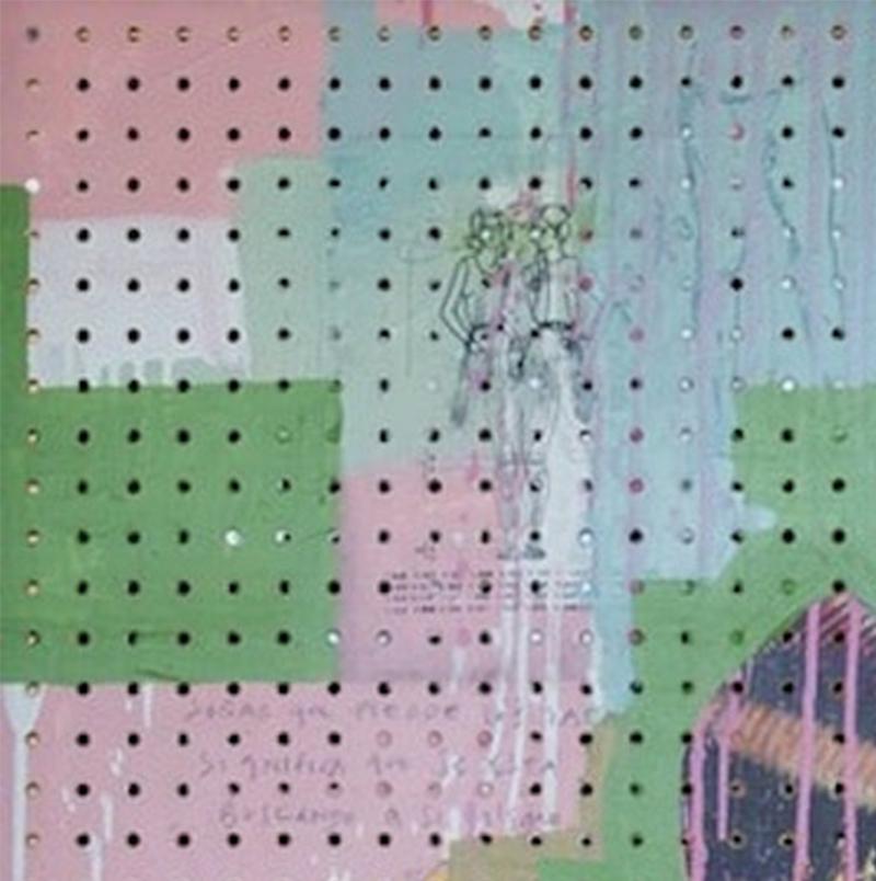Zapatos de San Francisco, 2013
Tamaño de la imagen: 47,6 pulg. H x 48 pulg. W
Acrílico, grafito, pastel al óleo y papel y transferido sobre tablero de clavijas de madera templada
Mezclar medios

_________________________________
Roberto Fonfría vive