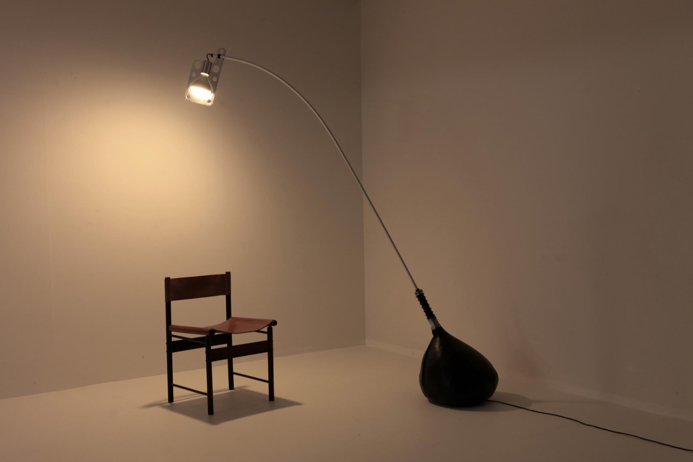 Mid-20th Century Roberto Gabetti & Aimaro Isola Bul-Bo Floor Lamp, Italy, 1969