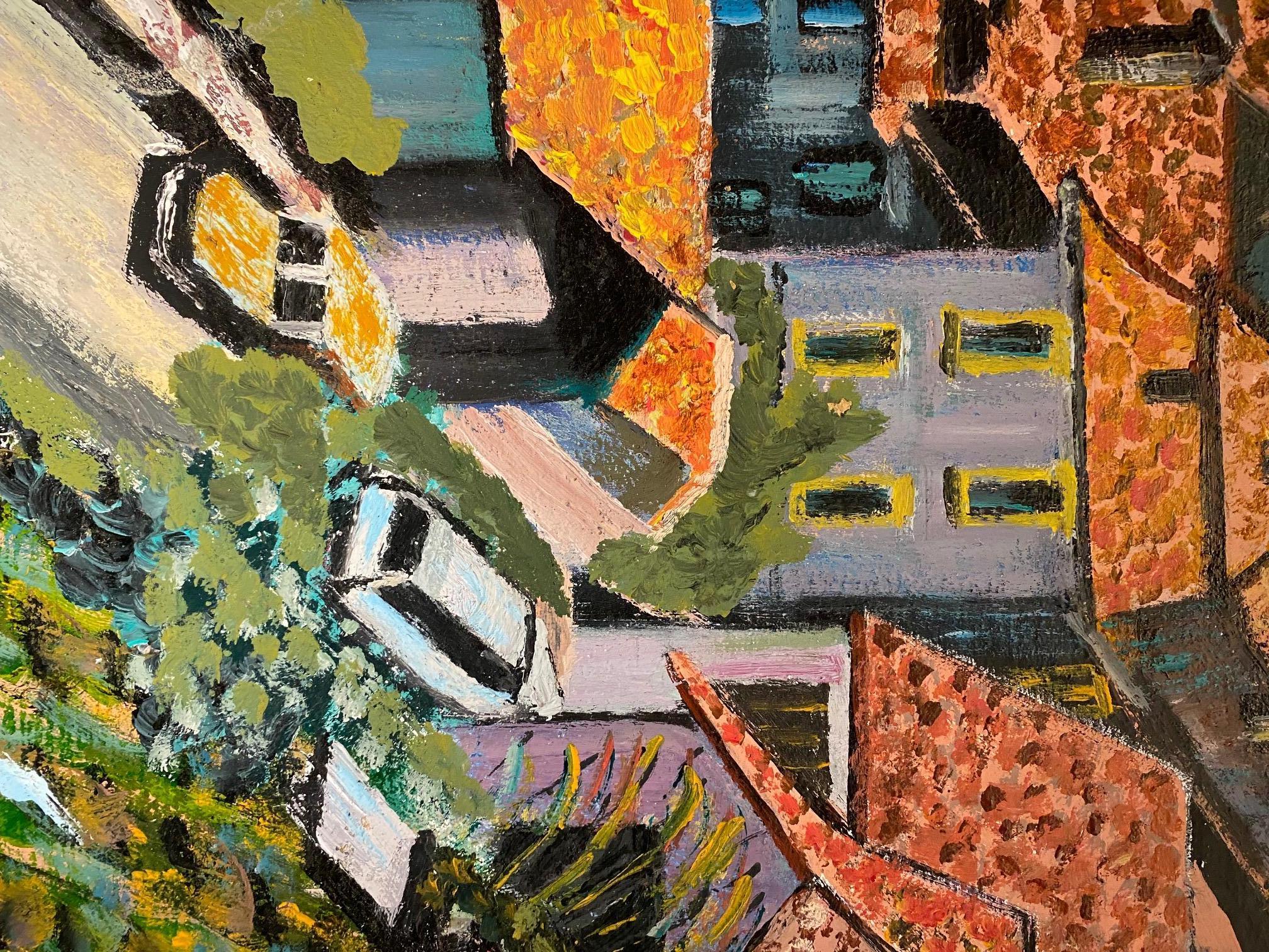 Saint Saphorin, Svizzera di Roberto Gherardi - Olio su tela 82x116 cm 6