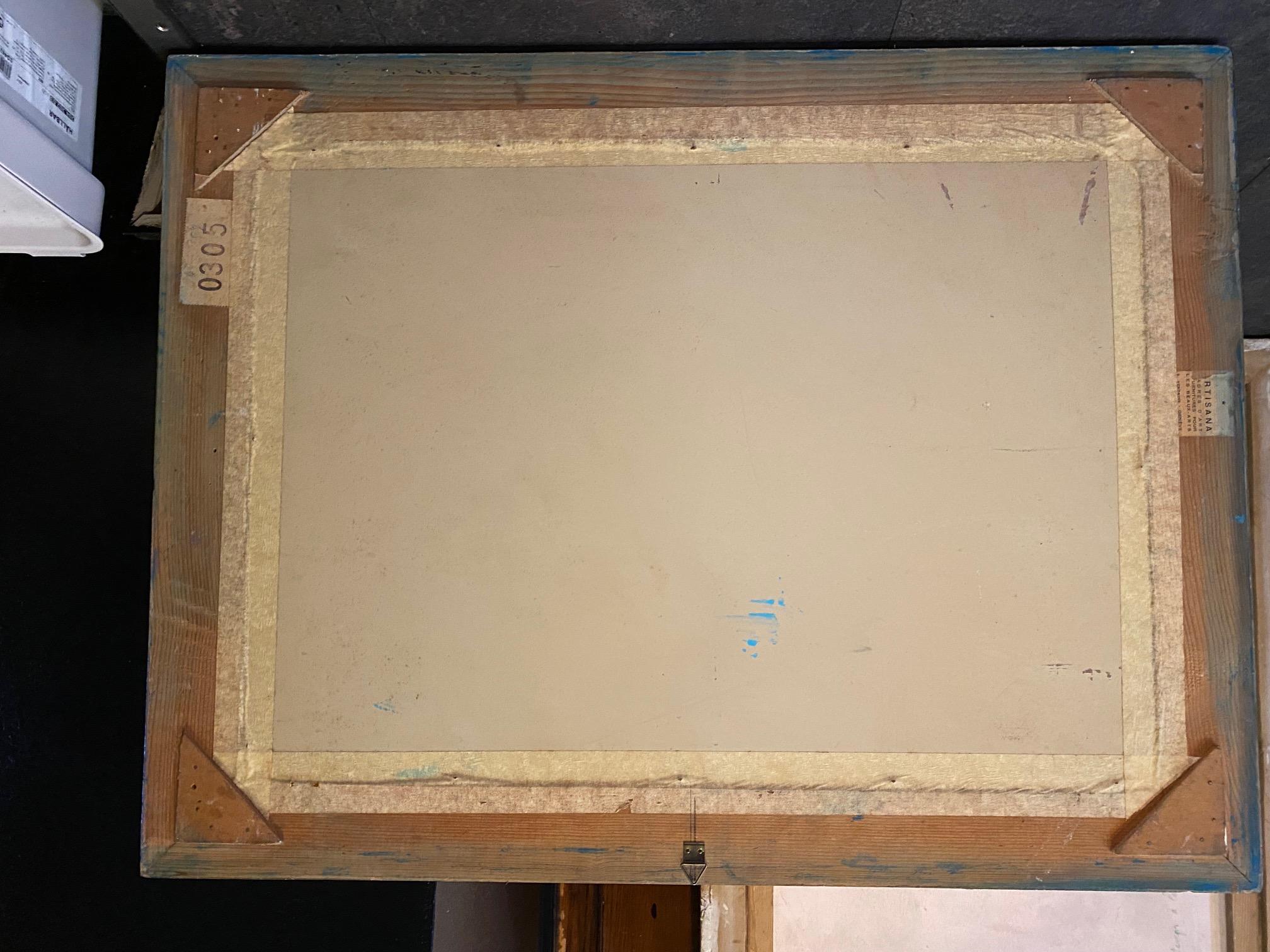 Venise de Roberto Gherardi - Huile sur bois 41x56 cm en vente 6