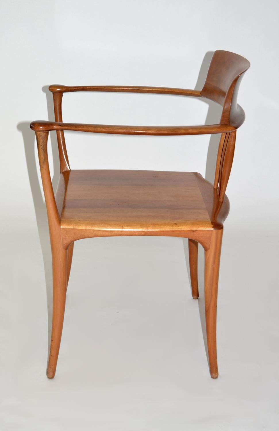 Roberto Lazzeroni for Ceccotti Collezioni Dining Set Eight Chairs 1980s Wood 5