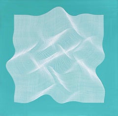 Tiffany blu 2024 - quadro astratto geometrico