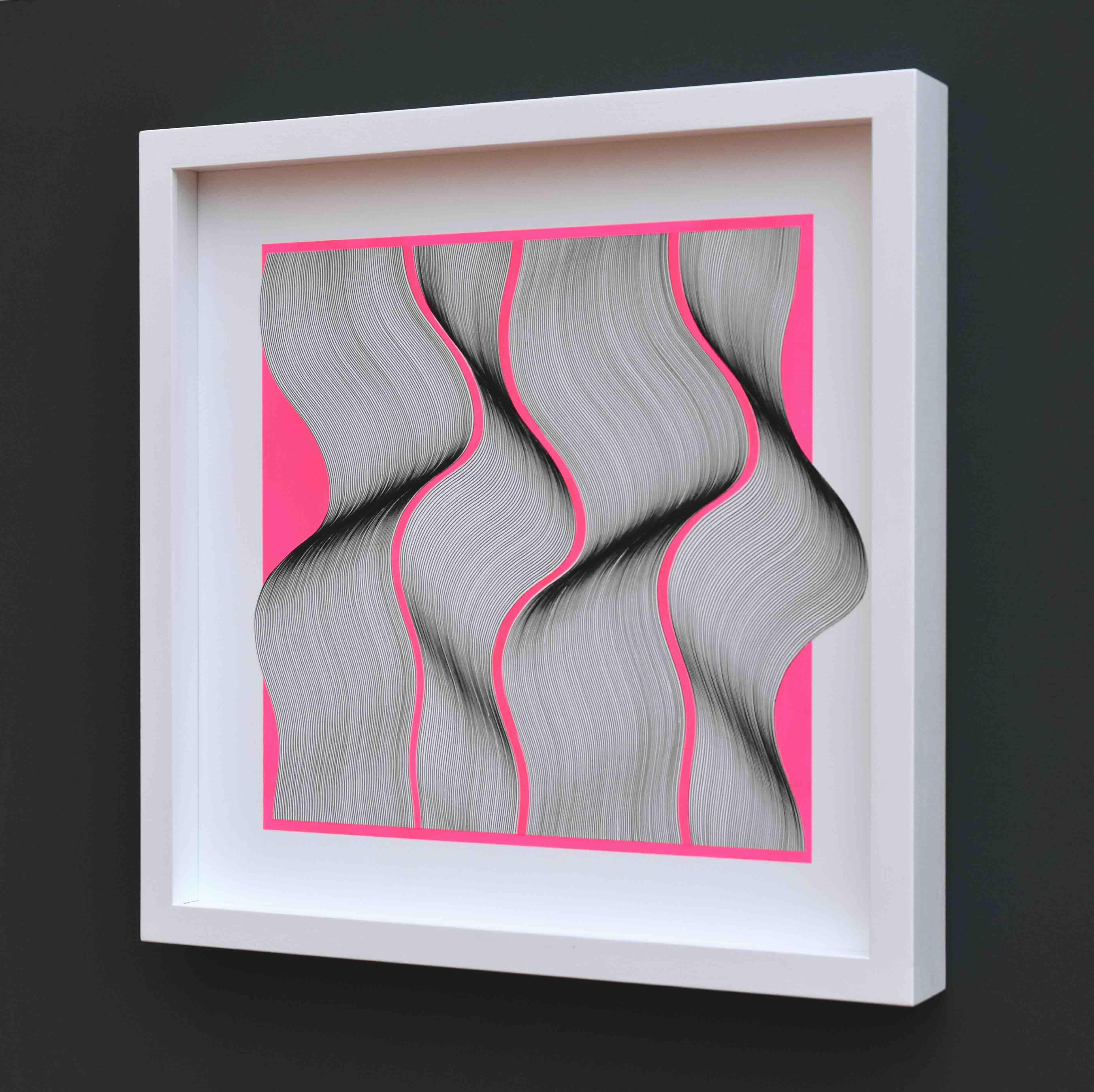 Dynamic 2024 - pittura astratta geometrica in vendita 5