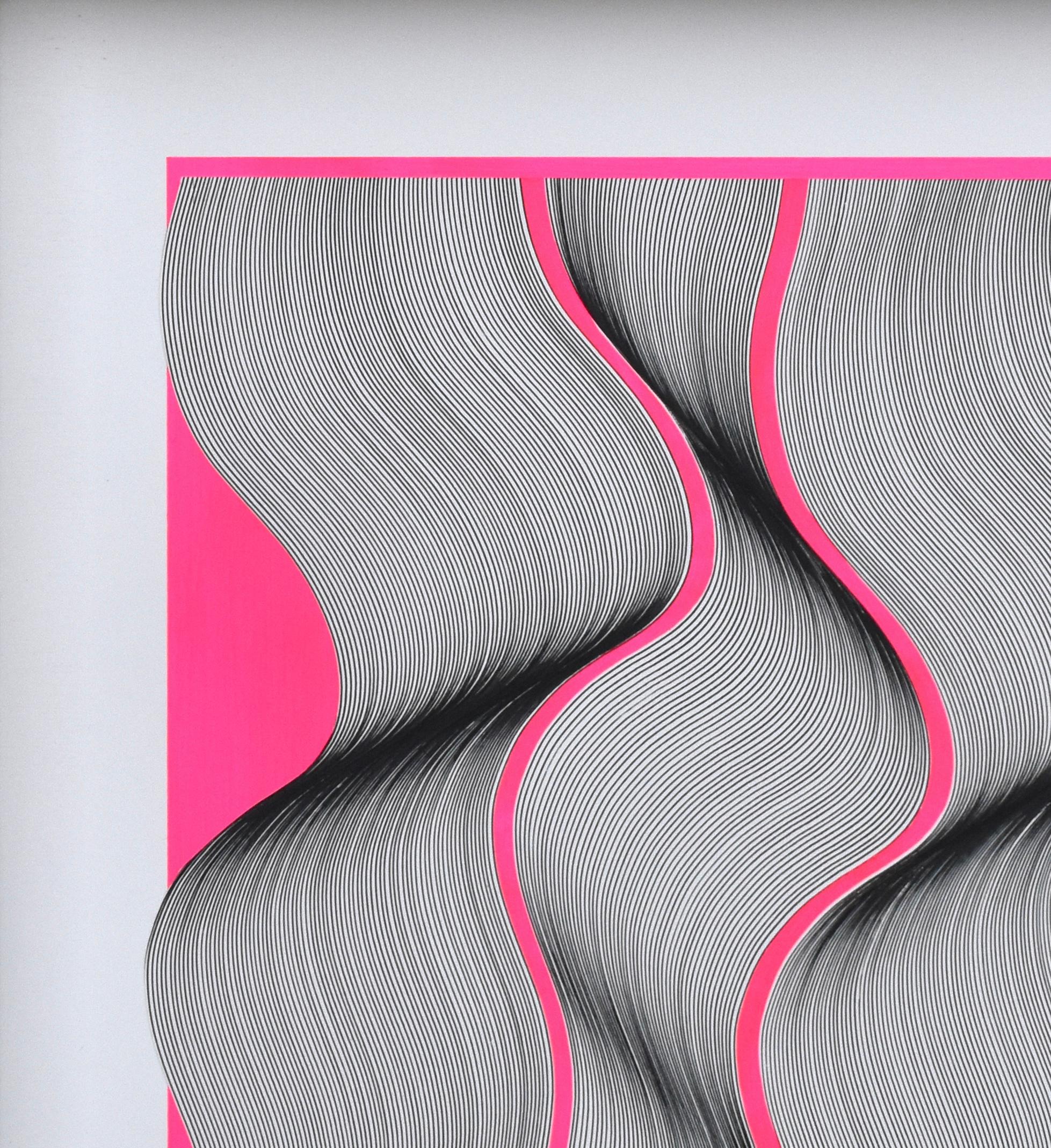 Dynamic 2024 - pittura astratta geometrica in vendita 3